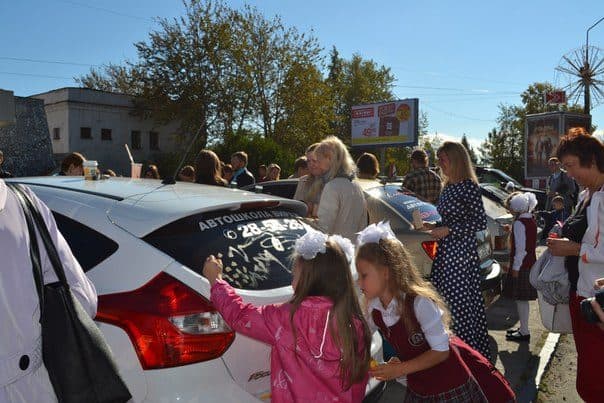Автошкола «Вираж» на фестивале «Автограффити»