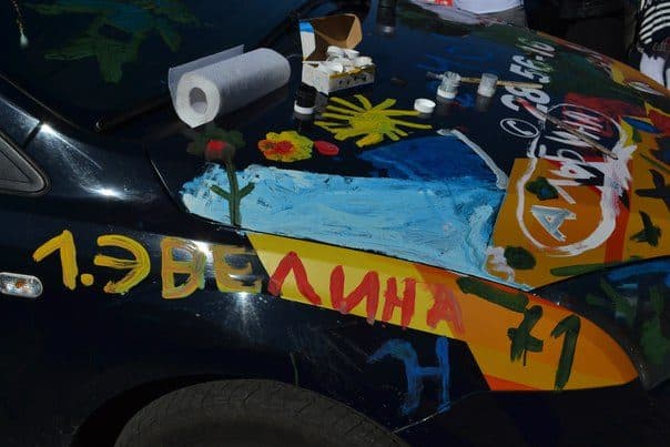 Автошкола «Вираж» на фестивале «Автограффити»