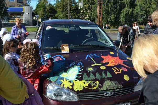 Автошкола «Вираж» на фестивале «Автограффити»