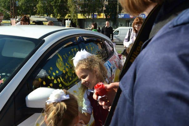 Автошкола «Вираж» на фестивале «Автограффити»