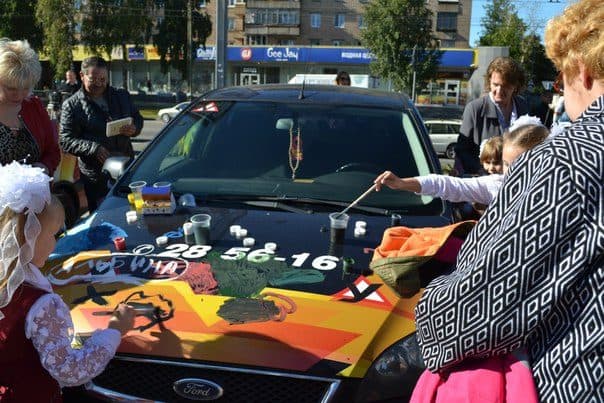 Автошкола «Вираж» на фестивале «Автограффити»