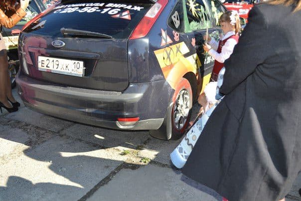 Автошкола «Вираж» на фестивале «Автограффити»