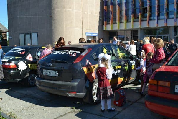 Автошкола «Вираж» на фестивале «Автограффити»