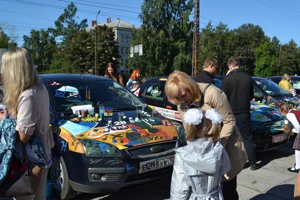 Автошкола «Вираж» на фестивале «Автограффити»